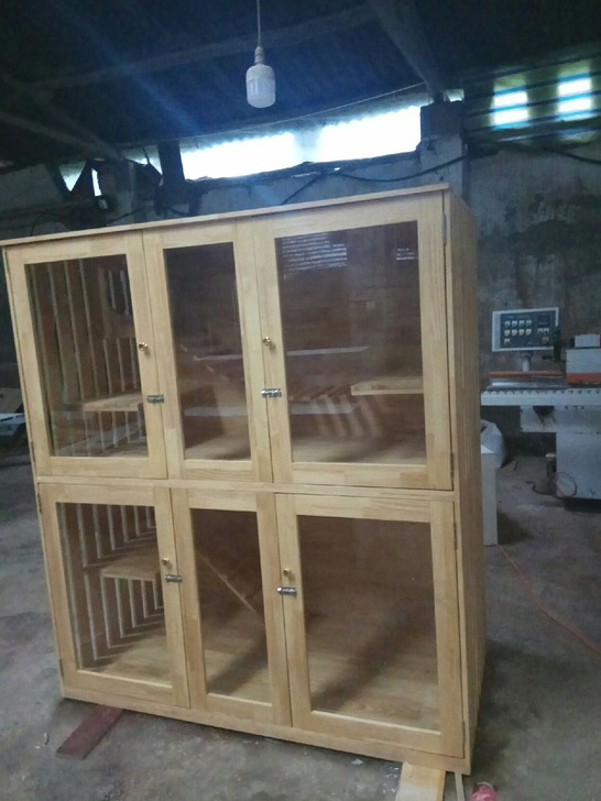 现货豪华实木猫别墅