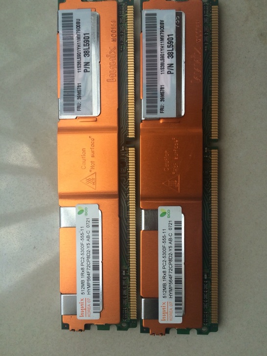 原装IBM512MFBDPC2-5300FDDR266739M5781