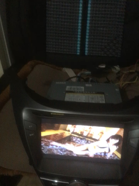 现代朗动dvd导航拆车导航功能正常需要的联系报价不含导航卡摄