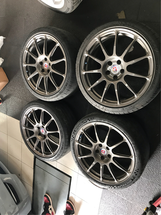 HRE正品锻造P43S19寸8.5JET47