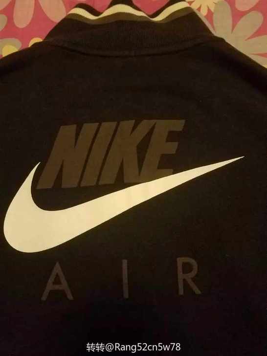 NIKE运动休闲夹克专柜正品NIKE，黑色，全棉质，M码