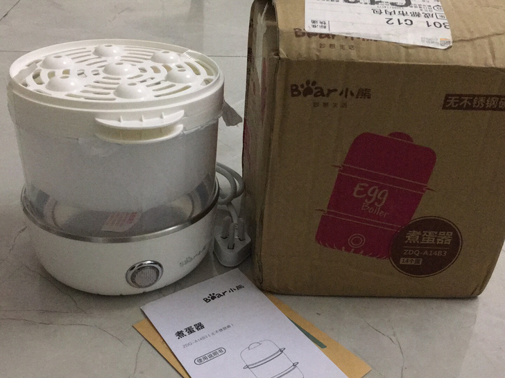 bear/小熊双层自动断电多功能煮蛋器