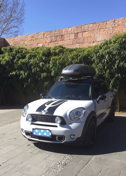 minicooper原厂车顶行李箱