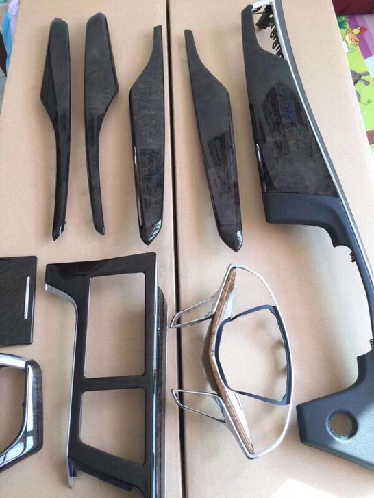 凯迪拉克CT6原装内饰桃木碳纤维改装升级件