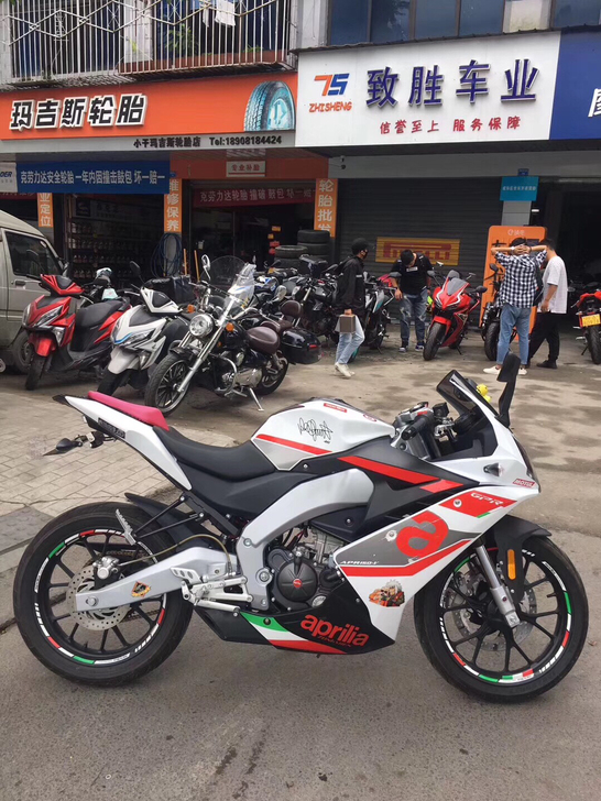阿普利亚gpr150，18年12月，两千公里，川A，国四，支